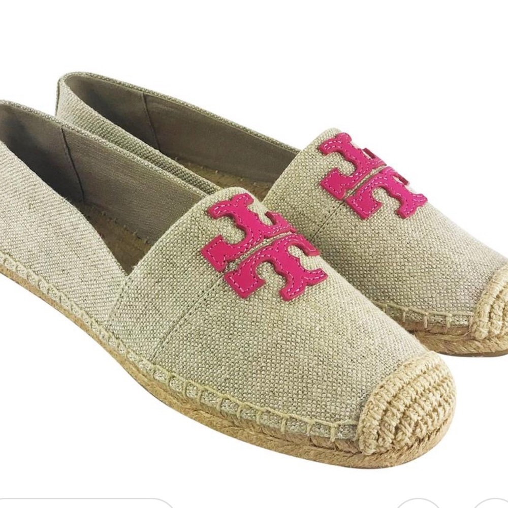 NIB TORY BURCH WESTON ESPADRILLES sz 9 9.5 10
